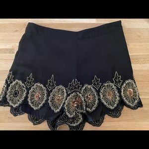 Forever 21 Beaded Shorts